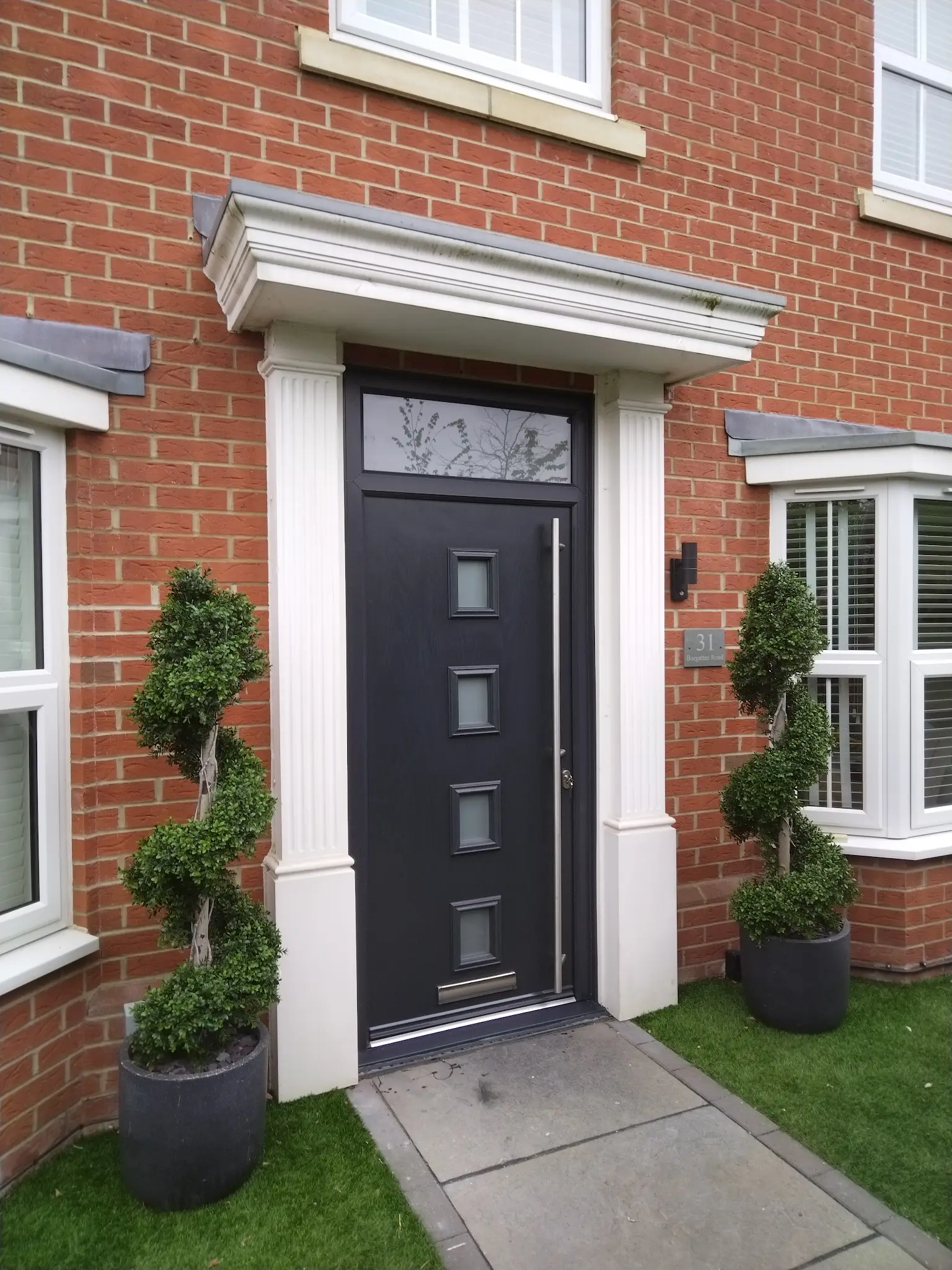 Door installation example